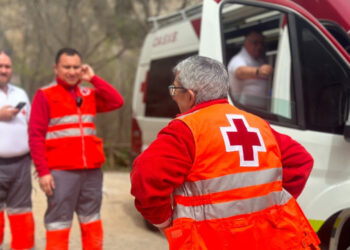 UVI móvil en el Castillo y Puntos Violeta en Las Turbas el dispositivo de Cruz Roja para la Semana Santa conquense