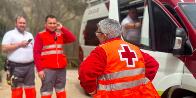UVI móvil en el Castillo y Puntos Violeta en Las Turbas el dispositivo de Cruz Roja para la Semana Santa conquense