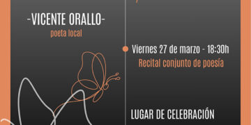Vicente Orallo y los poetas locales toman la Delegación de la Junta en Guadalajara por el Día de la Poesía