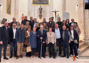 Yunquera de Henares conmemora el día del Santo Ángel de la Guarda riendiendo tributo a Luis Ruiz