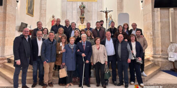 Yunquera de Henares conmemora el día del Santo Ángel de la Guarda riendiendo tributo a Luis Ruiz