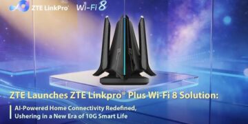 ZTE lanza una revolucionaria solución de trasmisión en Wi-Fi 8 durante el MWC Barcelona 2026