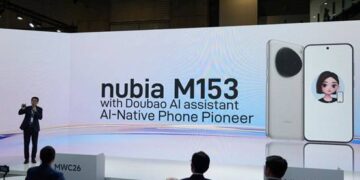 ZTE nubia redefine la interacción entre humanos y dispositivos con el primer smartphone mundial con IA nativa el MWC Barcelona 2026