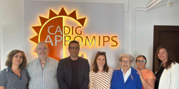 La Junta destaca la labora “esencial” de APROMIPS en la atención de personas con discapacidad grave y sus familias