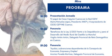 AMEP traslada su oferta de información para emprendedores a la localidad de Mira el 15 de abril