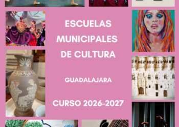 Abierto el plazo de preinscripción para las Escuelas Municipales de Cultura de Guadalajara para el curso 2026/2027