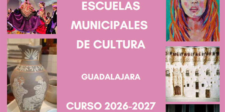 Abierto el plazo de preinscripción para las Escuelas Municipales de Cultura de Guadalajara para el curso 2026-27