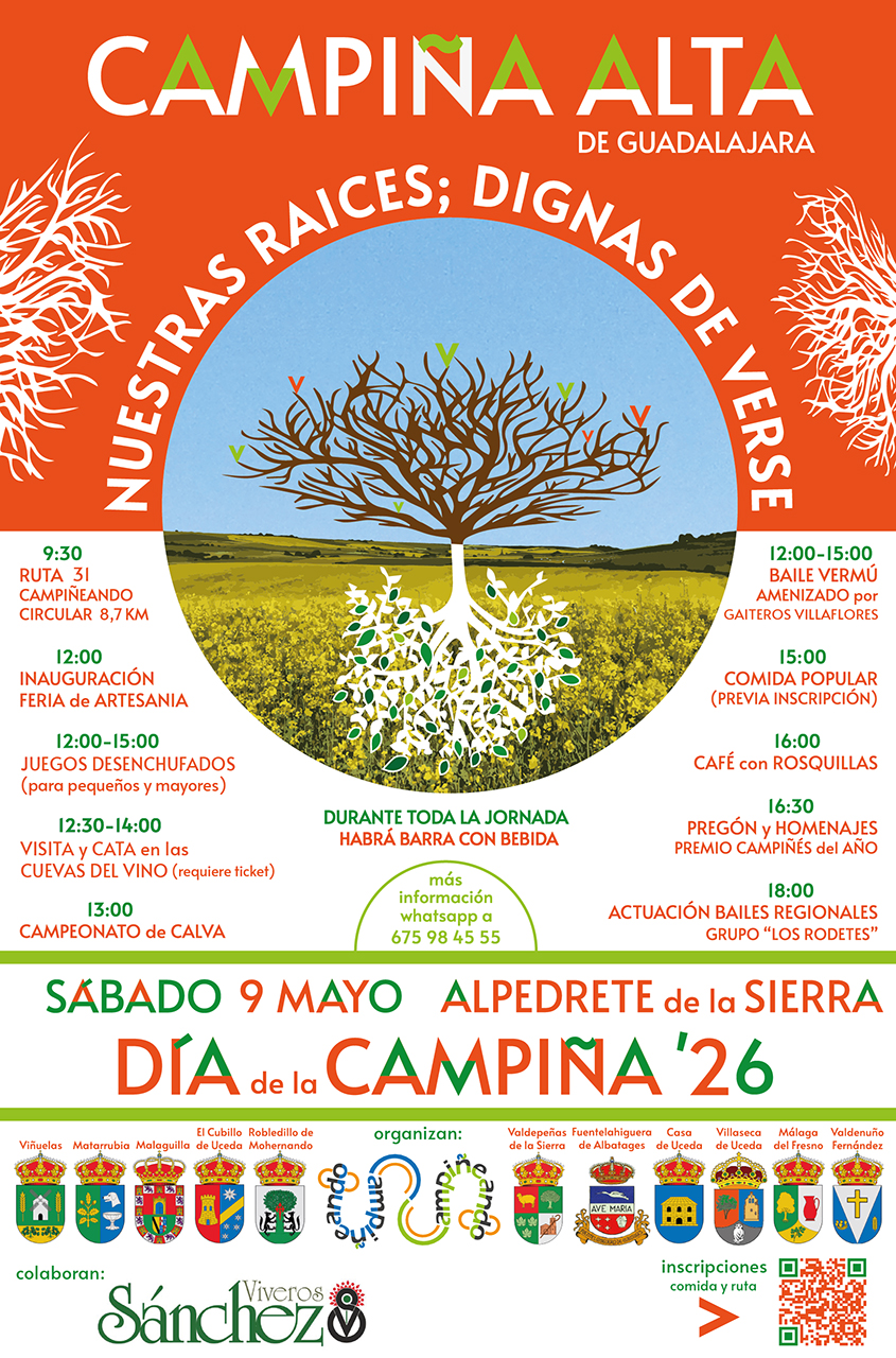 Alpedrete de la Sierra celebrará el IV Día de la Campiña Alta para reivindicar las tradiciones de Guadalajara