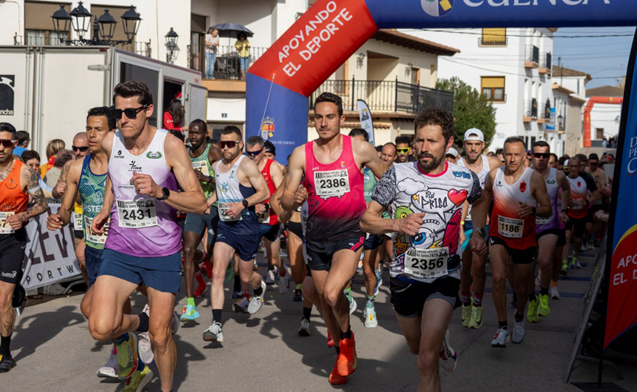 Andrés Felipe Sarta y Barbara Moragues triunfan en la XIX CP Villa de la Jara del Circuito de la Diputación de Cuenca