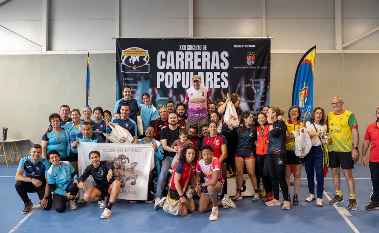 Andrés Felipe Sarta y Barbara Moragues triunfan en la XIX CP Villa de la Jara del Circuito de la Diputación de Cuenca