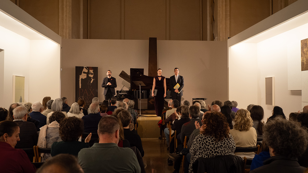 Arte y música para llamar a la paz en la doble sesión de la Semana de Música Religiosa para el Martes Santo