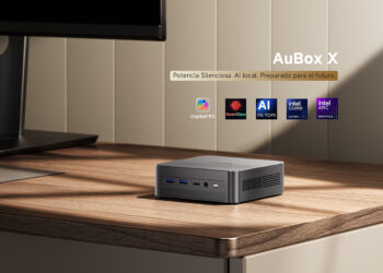 CHUWI lanza en España el AuBox X, un mini PC con IA pensado para oficinas, creadores y equipos domésticos que buscan potencia en un formato muy compacto.