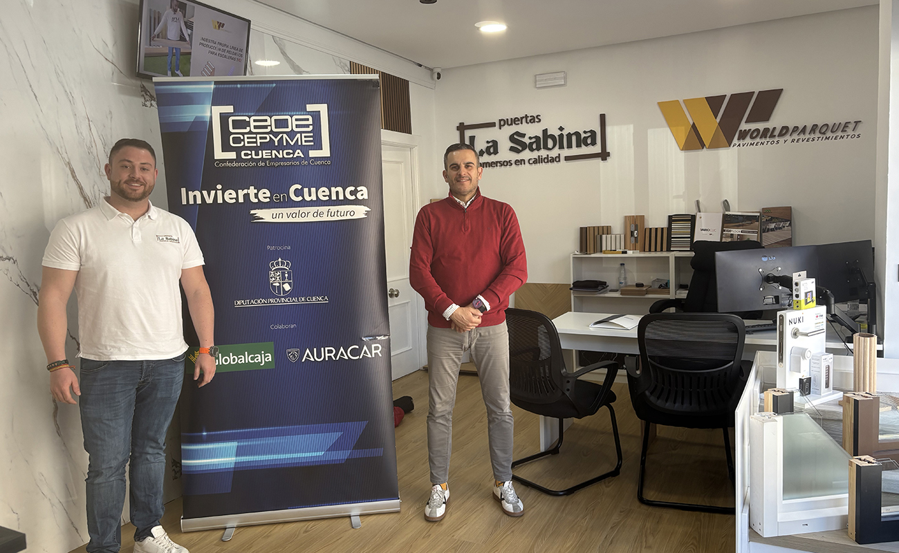 Carpintería La Sabina abre en el centro de Cuenca con el respaldo del tejido empresarial