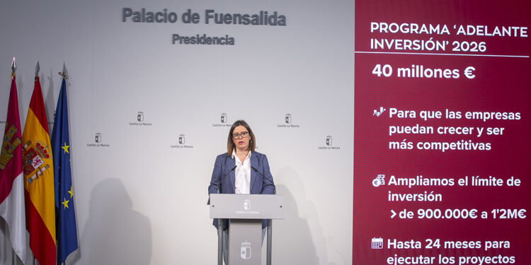Castilla-La Mancha destina 40 millones de euros a impulsar la inversión de las pymes y a apoyar su crecimiento