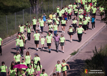 Cerca de 1.200 camisetas vendidas durante la XIII Marcha de la Mujer celebrada en Yunquera de Henares