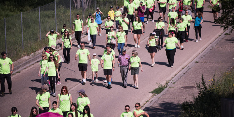 Cerca de 1.200 camisetas vendidas durante la XIII Marcha de la Mujer celebrada en Yunquera de Henares