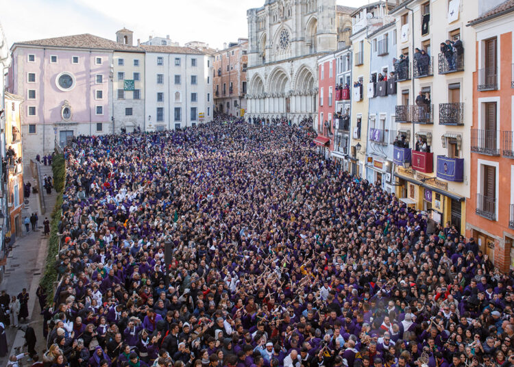 Cuenca cierra la madrugada de Viernes Santo con dos asistencias sanitarias y sin incidencias en el Punto Violeta