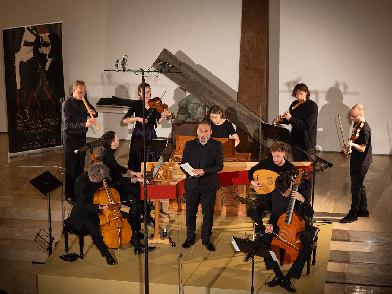 Dos estrenos absolutos en una fascinante velada con PluralEnsemble en la Semana de Música Religiosa