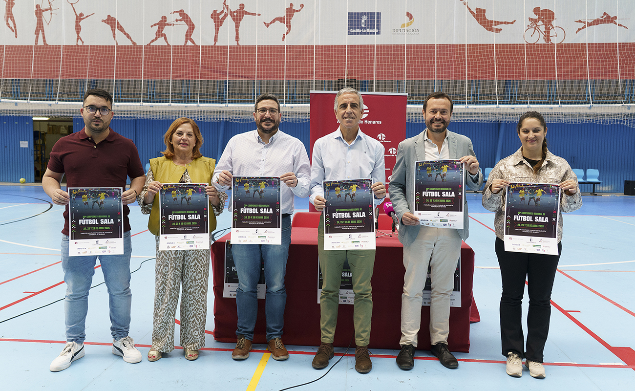 El Campeonato Regional de Fútbol Sala de FECAM reunirá a más de 200 personas en su séptima edición en Azuqueca