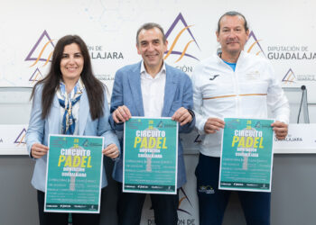 El I Circuito de Pádel Diputación de Guadalajara arranca este fin de semana en Villanueva de la Torre
