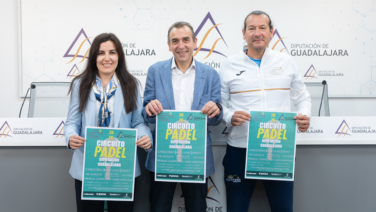 El I Circuito de Pádel Diputación de Guadalajara arranca este fin de semana en Villanueva de la Torre 2 El I Circuito de Pádel Diputación de Guadalajara arranca este fin de semana en Villanueva de la Torre