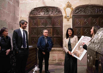 El Ministerio de Cultura invierte un millón de euros en las obras de restauración de la catedral de Sigüenza
