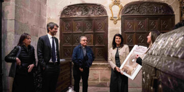 El Ministerio de Cultura invierte un millón de euros en las obras de restauración de la catedral de Sigüenza