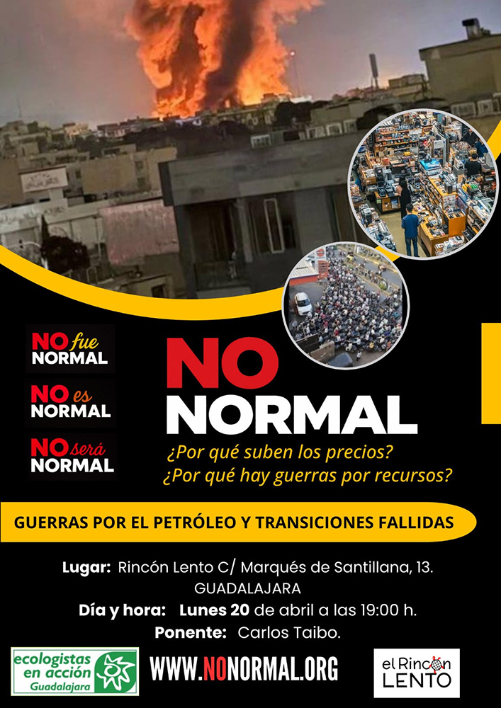 El “NO NORMAL TOUR” llega a Guadalajara para analizar las consecuencias y posibles medidas de la guerra de Irán