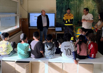 El alumnado de Educación Infantil del Virgen de la Soledad de Azuqueca completa su proyecto sobre incendios forestales