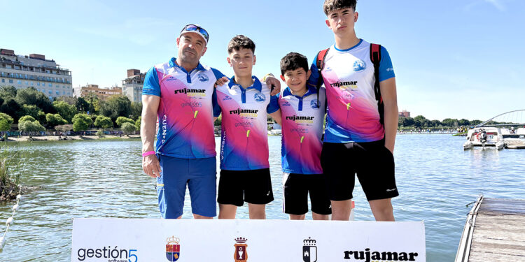 El piragüista Mateo Pérez debuta en la alta competición como subcampeón de España