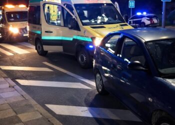 Nuevo atropello en Cuenca: una mujer resulta herida en un paso de peatones de la avenida de la Policía Nacional
