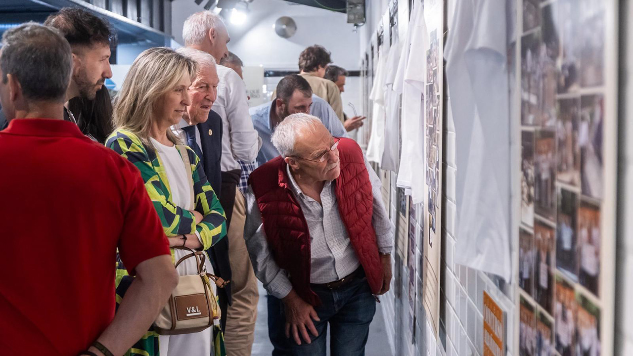 Inaugurada la exposición del 20 aniversario del Concurso de Albañilería Ciudad de Guadalajara