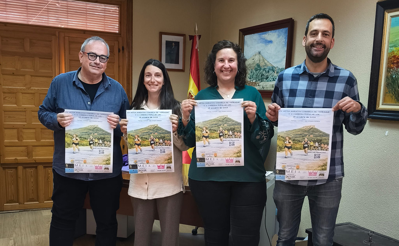 Jadraque presenta una nueva edición de su histórica media maratón