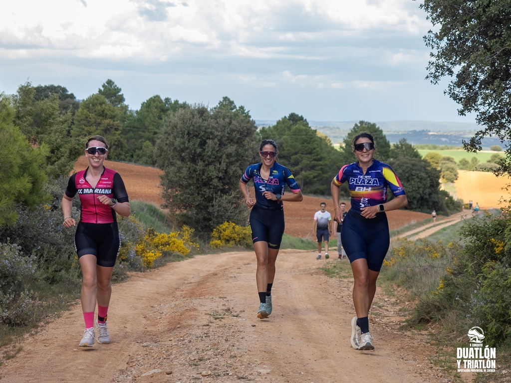 Juan Diego Haro y Paula Plaza dominan el IV Duatlón Cross de Jábaga de la Diputación de Cuenca