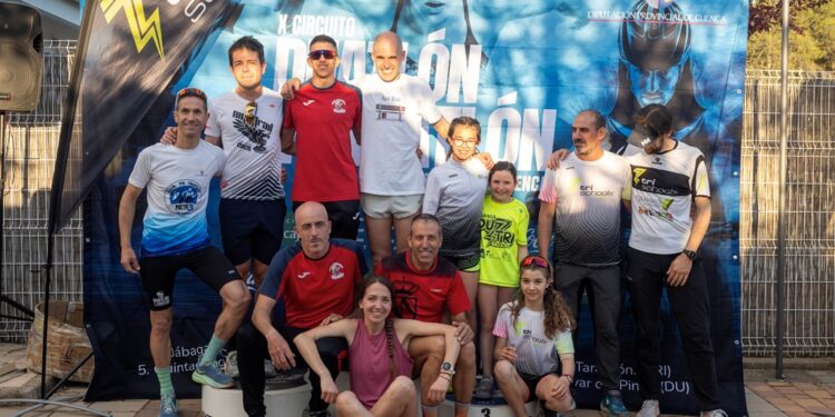 Juan Diego Haro y Paula Plaza dominan el IV Duatlón Cross de Jábaga de la Diputación de Cuenca