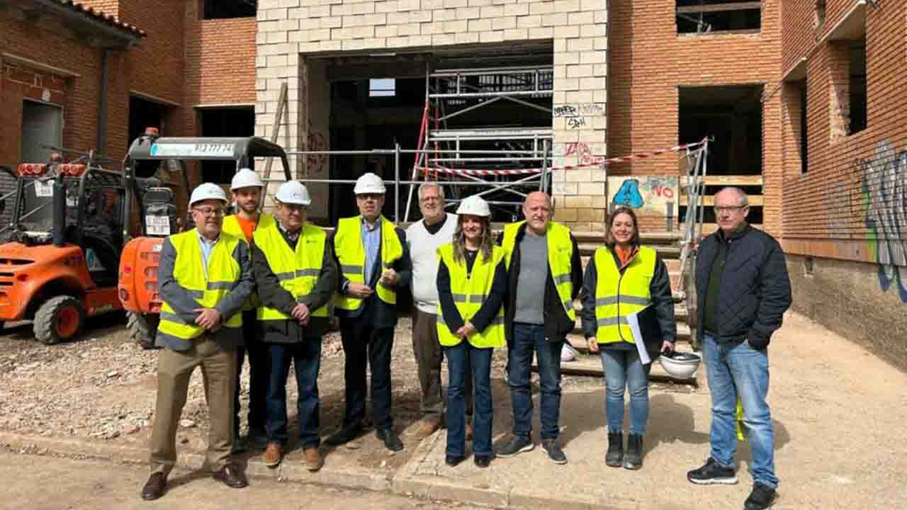Junta y AVICAM avanzan en la construcción del Centro Tecnológico del Huevo en Marchamalo 2 Junta y AVICAM avanzan en la construcción del Centro Tecnológico del Huevo en Marchamalo