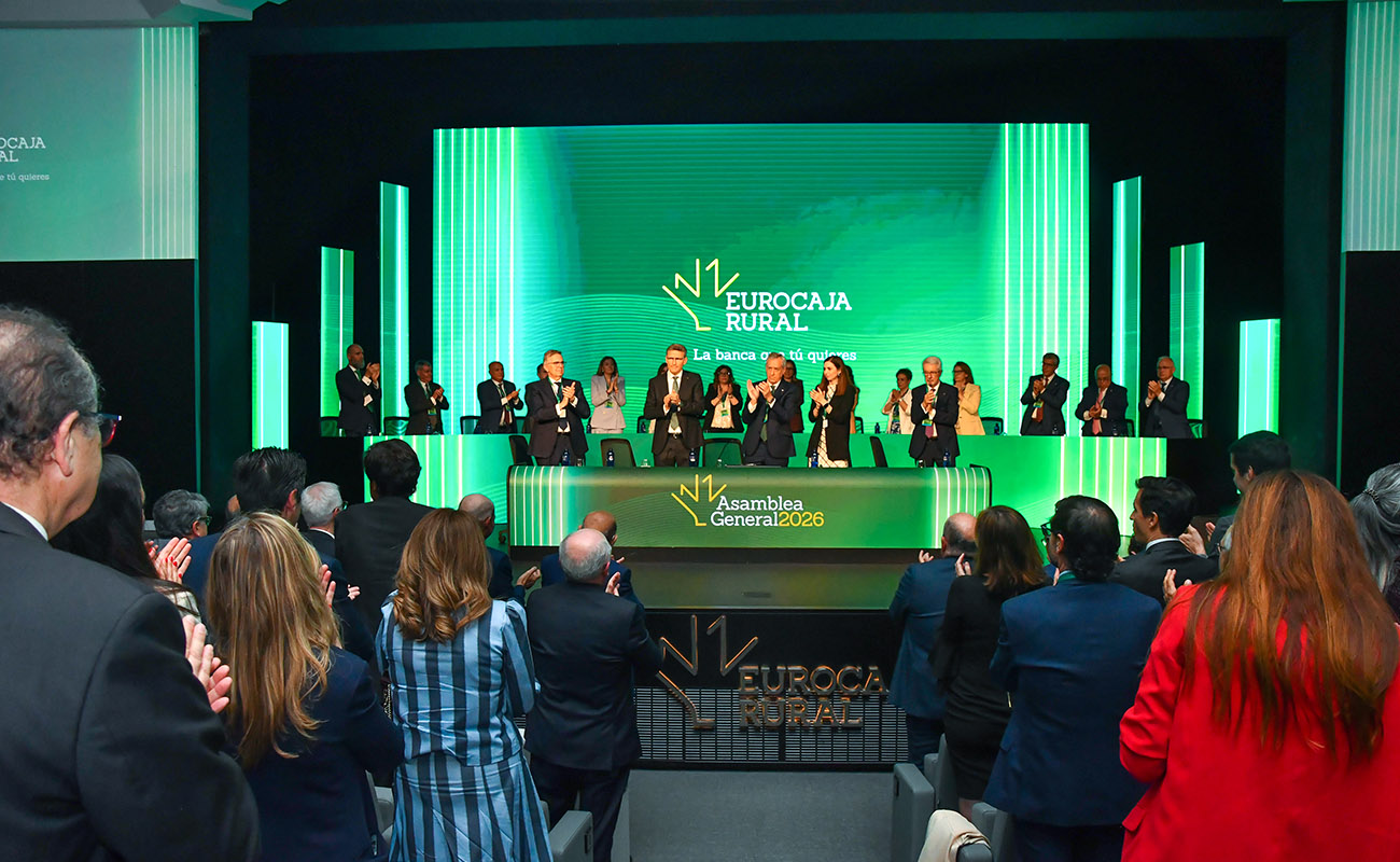 La Asamblea General de Eurocaja Rural respalda por unanimidad las cuentas de 2025, consolidando la solidez y crecimiento sostenido de la Entidad