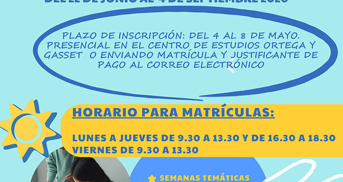 La Escuela de Verano Activo 2026 de Cuenca abre su periodo de inscripción el 4 de mayo