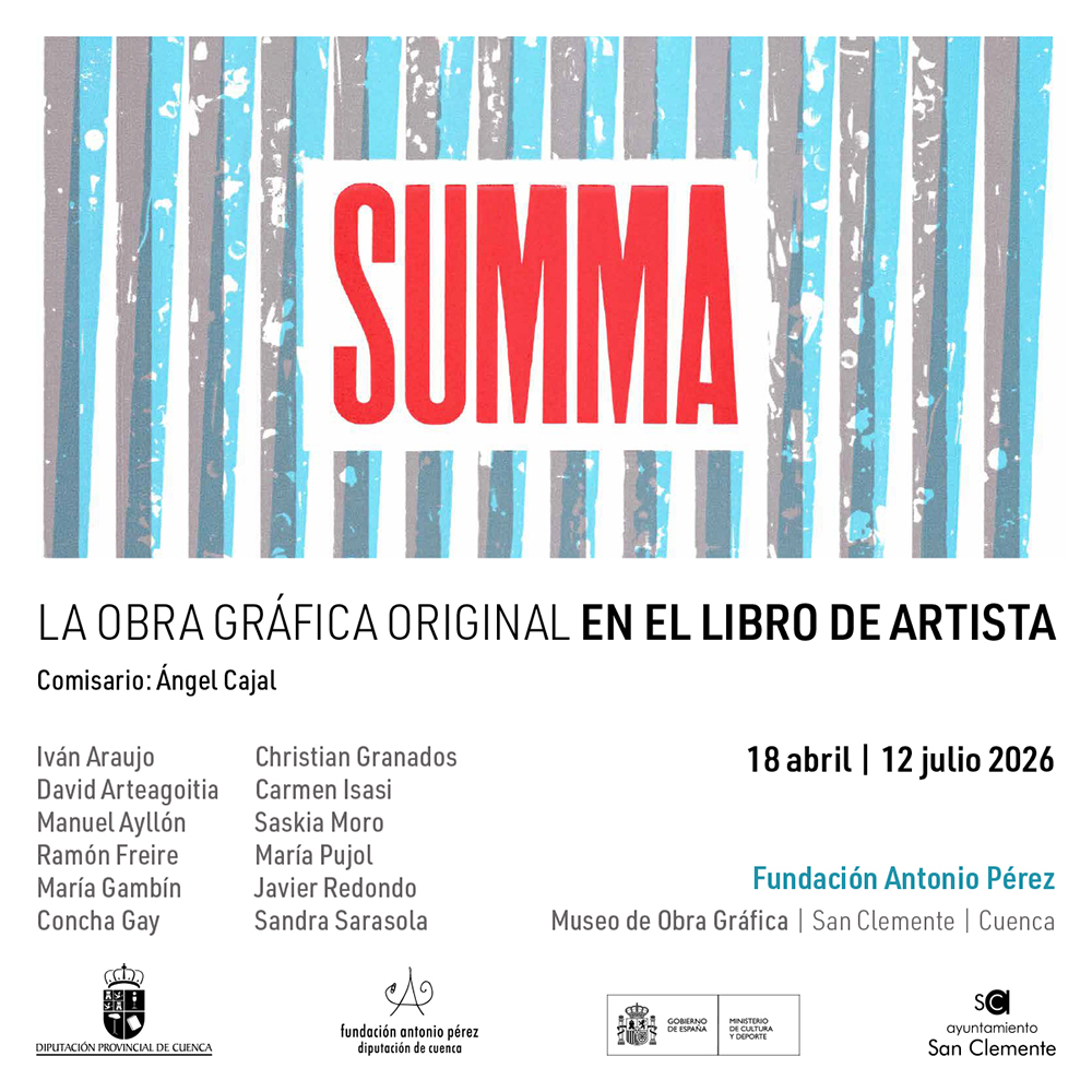 La Fundación Antonio Pérez presenta dos nuevas exposiciones en su Museo de Obra Gráfica de San Clemente