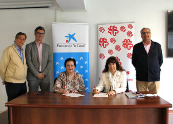 La Fundación la Caixa firma un convenio de colaboración con Cáritas Sigüenza-Guadalajara para cofinanciar el Centro de Atención Residencial Betania
