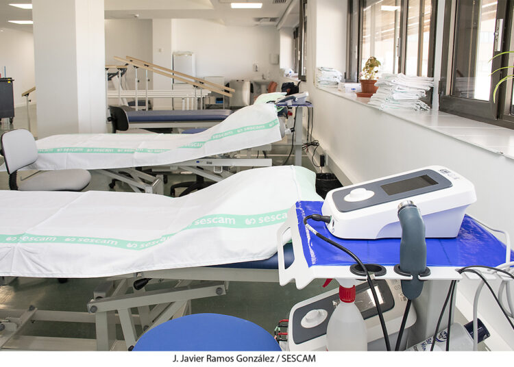 La Junta habilita un nuevo espacio para ampliar el servicio de Rehabilitación del Hospital Universitario de Guadalajara