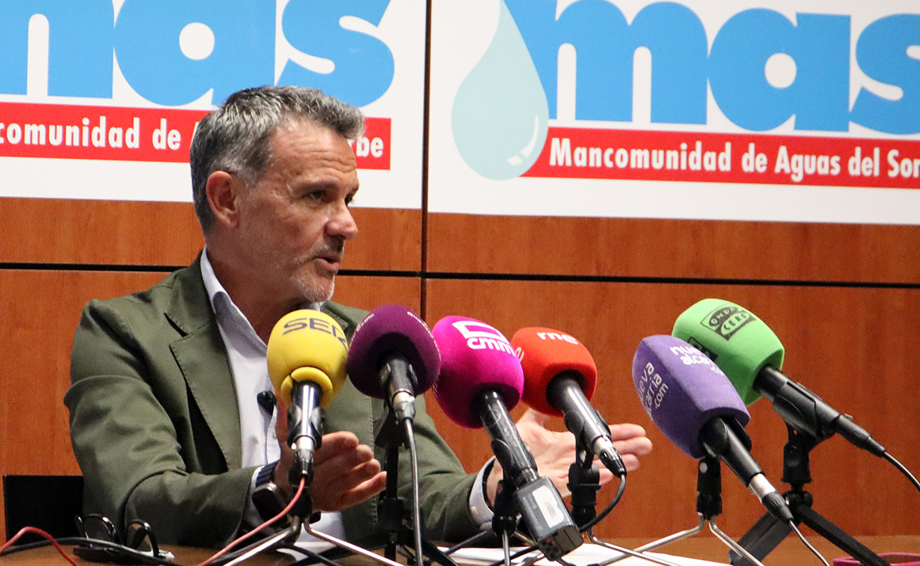 La MAS impulsa un nuevo protocolo y la renovación de 1,8 kilómetros de tubería tras la avería de la pasada semana