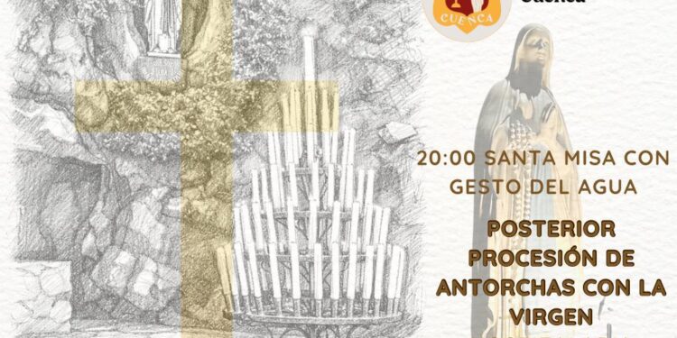 La Virgen Hospitalaria llega a Cuenca capital este fin de semana y visitará las parroquias de El Salvador y San Julián (Fuente del Oro)