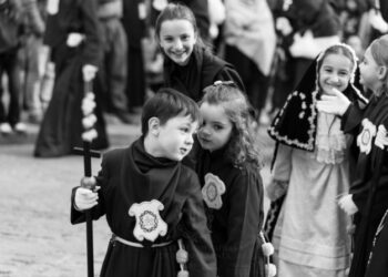 La alta participación, sobre todo de niños, y la buena coordinación, centran los informes procesionales de 2026 de la Semana Santa de Cuenca