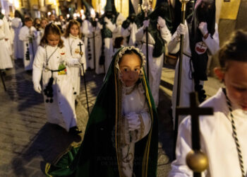 La altísima participación, especialmente de niños y jóvenes, y el buen tiempo, marcan la Semana Santa de 2026 en Cuenca
