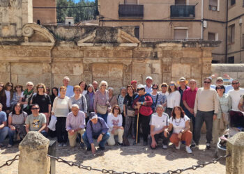 La hermandad de Santa Águeda de Málaga del Fresno visita las localidades aragones de Daroca y Calatayud