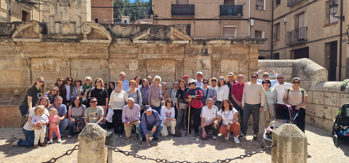 La hermandad de Santa Águeda de Málaga del Fresno visita las localidades aragones de Daroca y Calatayud
