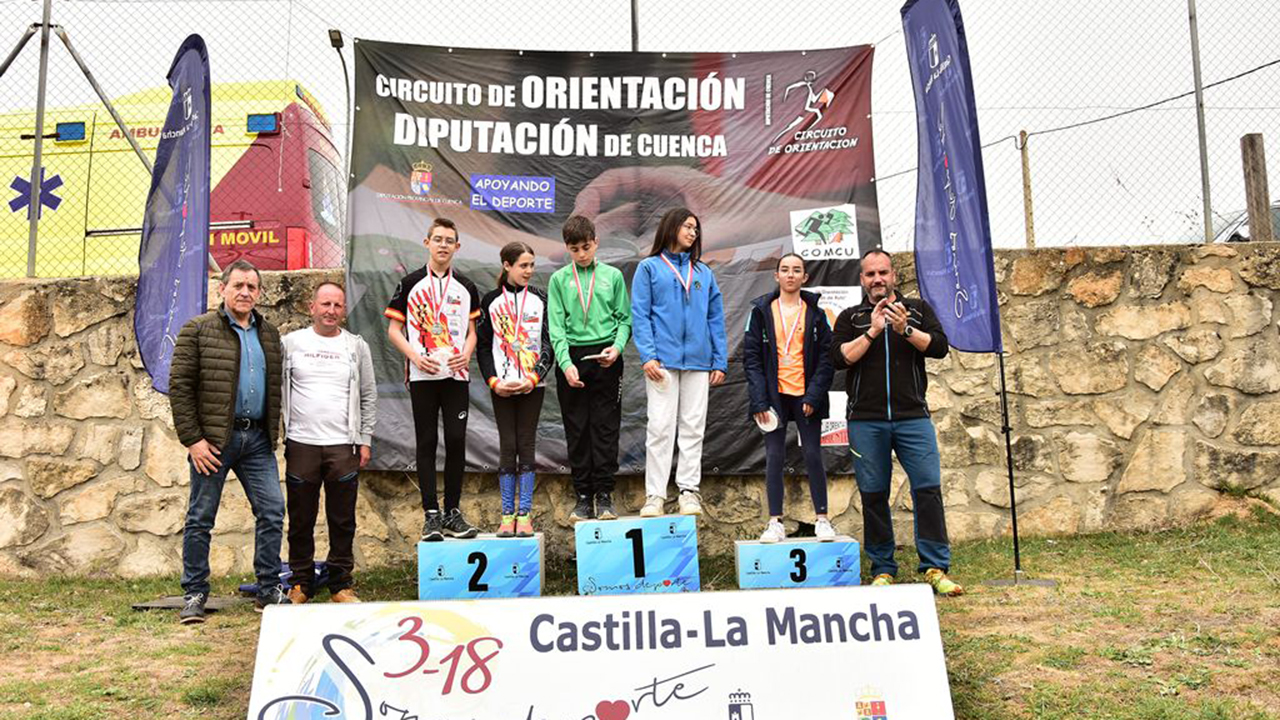 Las Majadas acogió la 6ª prueba del XVIII Circuito de Orientación Diputación de Cuenca y 3ª del Campeonato Provincial de Deporte Escolar