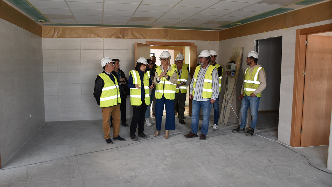 Las obras del nuevo Centro de Recuperación de la Fauna Silvestre de Fuentenava de Jábaga superan el 50 por ciento de ejecución