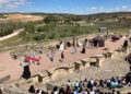 Más de 2.500 personas llenan el teatro romano de Segóbriga en el festival de teatro grecolatino más longevo del mundo